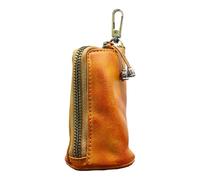 DONGKER Sacchetto Chiavi Auto,Portachiavi Pelle per Auto con Cerniera Borsa Chiave Alta Capacità per SUV Veicoli per Uomo Donna