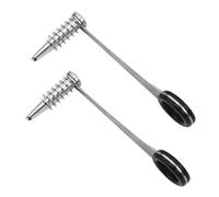 DONGKER Taglia Verdure a Spirale, 2 Pezzi Taglierina Spiralizzatore Manuale in Acciaio Inossidabile, Taglierina a Spirale, per Patate, Cetrioli, Verdure e Carote