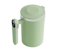 DONGKER Tazza Automescolante, 400ML Tazze Miscelazione Automatico Magnetica con Monitoraggio della Temperatura e Rivestimento in Acciaio Inossidabile per Caffè, Latte, Tè, Cioccolata Calda