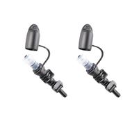 DONGKER Valvole di Morso,2 Pezzi Valvola di Morsi per Sacca Acqua Sportiva a Tenuta Stagna con Interruttore ON-off e Copertura per la Maggior Parte Vescica dello Zaino Idrico