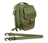 DONGKER Zaino Monospalla Tattica, Borsa a Tracolla Molle, Borse a Spalla Militare per Uomo Viaggio, Campeggio, Escursionismo