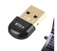 Dongle Bluetooth 5.4, Cle Bluetooth per PC,BluetoothUsb,Bassa Latenza,per Tastiera Mouse Cuffie Controller di gioco Altoparlante Auricolari Plug Play in Windows 11/10/8.1/7