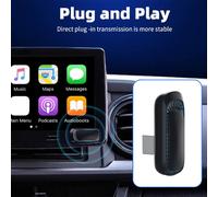 Dongle Box Carplay RGB Plug And Play Connetti Bluetooth WiFi
