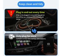 Dongle Carplay USB AI Box Adattatore Bluetooth Plug And Play WIFI AI Voice