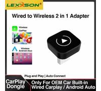 Dongle Carplay Wireless 2In1 Adattatore Automatico Android Wireless AI Smart Box
