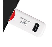 Dongle di rete portatile - Mini asta di connessione a banda larga, adattatore Fast Plug -In LTE, Hotspot Router | Dispositivo dati alimentato tramite USB, distributore compatto di segnale Internet,