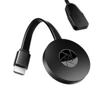 Dongle HDMI Wireless 4K Adattatore Display WiFi Streaming TV 4k 2.4GHz, Supporto DLNA/Airplay/Miracast per iOS Android Windows Mac, Trasmettitore Video Audio HDTV 1080P per TV, Proiettore, Monitor