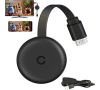 Dongle HDMI wireless, adattatore HDMI wireless 2.4/5 GHz, dongle Miracast 4K, ricevitore display WiFi per TV Stick/Android/iO