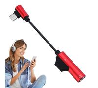 Dongle USB C in 1-Adattatore audio per cuffie, convertitore di jack di ricarica | Dispositivo di estensione del jack auricolare a doppio porto, adattatore di tipo C a 3,5 mm per l'utilizzo della compa