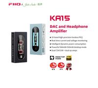 Dongle USB per amplificatore per cuffie DAC USB portatile FiiO KA15 con uscita per cuffie da 3,5 mm e 4,4 mm