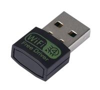 Dongle USB Wifi - Adattatore wireless USB | Ricevitore WiFi miini scheda di rete | Scheda di rete wireless Nanno | Adattatore di rete di trasmissione ad alta velocità per laptop, smartphone e Smart TV
