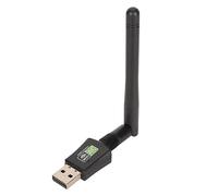 Dongle WiFi Dual Band, Antenna Singola da 600 Mbps Adattatore WiFi USB 2.0 2.4G 5G Ad Alta Sicurezza, modalità AP, Compatibile con Win 10, 8, 7 per Viaggi in Ufficio