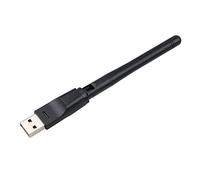 Dongle wireless WiFi, adattatore Wi-Fi esterno, scheda WLAN con chip Mt7601, potenziatore Internet universale, antenna estesa 2dB, trasmettitore ricevitore amplificatore di segnale, adattatore Wi-Fi p