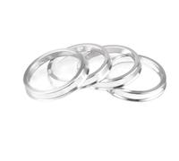 DONGLING Anelli di Centraggio 4pcs Auto Mozzo Ruota in Lega di Alluminio Anelli Centrici Foro Centrale 74.1-54.1 .1-56 1-60 1-66.6 .1-67 1-71(74.1-54.1)