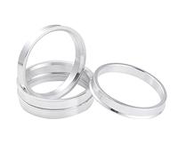 DONGLING Anelli di Centraggio 4Pcs in Lega di Alluminio Mozzo Ruota Centro Anelli 67.1mm OD A 54.1 56 6 57. 58. 60. 63.4 64. 65. 66 6mm ID(67.1-56.6mm)
