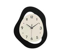 DONGLING Orologio Da Parete Modern Creative Digital Wall Clock Twisted Irregular Shape Room Living Home Personality Decoration(Noir)