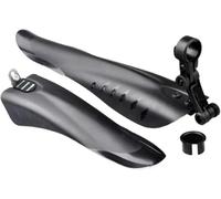 DONGLING Parafango Bici 2 Pezzi Parafango for Bicicletta PP Plastica Morbida Adatto for Biciclette Ammortizzatore Posteriore Bici Addensare Accessorio di Protezione dagli Schizzi