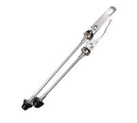 DONGLING Rilasci Rapidi per Bicicletta Spiedini for mozzo Ruota Bici Bicicletta Anteriore Posteriore Sgancio rapido MTB Road Clip Leva ASSE 145/185mm 90g(Light Grey)