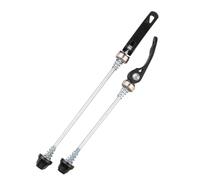 DONGLING Rilasci Rapidi per Bicicletta Spiedini for mozzo Ruota Bici Bicicletta Anteriore Posteriore Sgancio rapido MTB Road Clip Leva ASSE 145/185mm 90g(Noir)