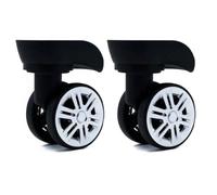 DONGLING Ruote Trolley Ricambio Ruote for Valigia Da Viaggio 2 Paia A09 A57 for Trolley Nessun Rumore Girevole A Sinistra E A Destra Parti Di Ricambio Silenziose Fai-da-te(Bronze)