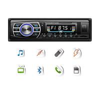 DONGMAO Autoradio 12V / 24V OLED Schermo a Colori Bluetooth FM Turner Aux-in Supporto Bluetooth Lettore di schede USB/SD/MMC Car MP3 Player 1DIN per ISO