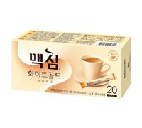 Dongsuh Maxim - Mix di caffè in oro bianco, 12 g x 20 bastoncini