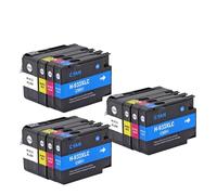 DONGXINGCUNZG 1 Set ~ 5 Set 932XL 933XL Cartuccia d'inchiostro Compatibile for Officejet 6100 6600 6700 7110 7610 7612 7510 7512 Stampante 4 Colori(932XL 933XL-3 set)