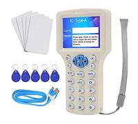 DongyangNFC Smart 10 Frecuencia RFID Grabadora/Lectoras/Duplicadora 125KHz 13.56MHz Programador USB Llavero Llave Lector de tarjetas Decodificador UID