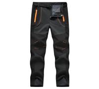 donhobo Pantaloni invernali da uomo, imbottiti, impermeabili, antivento, caldi e spessi, per attività all'aria aperta