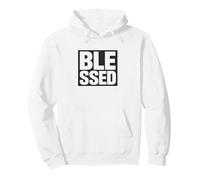 Doni Benedetti E Detti Beati Cristiani Fede Religiosa Felpa con Cappuccio