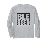 Doni Benedetti E Detti Beati Cristiani Fede Religiosa Maglia a Manica