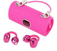 Doni Bomboniere 1 pz Auricolari a Clip Wireless Open Ear con Custodia a Borsetta Cuffie Bluetooth con Microfono e Riduzione del Rumore per Sport Palestra Corsa Ciclismo Viaggio e Lavoro (Fucsia)