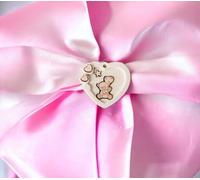 Doni Bomboniere 12pz BOMBONIERA Applicazione Femmina Nascita BOMBONIERA Battesimo Bimba Decorazione ADDOBBO Bambino Rosa CONFETTATA Sacchetto UTILE Fai da Te Originali INVITATI Kit Complete