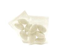 Doni Bomboniere 30 Bustine Confetti Cioccolato Bianchi Matrimonio Anniversario Nozze Cresima Comunione Battesimo Fai Da Te Imbustati E Sigillati a 5 Segnaposto Confettate Incartati