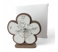 Doni Bomboniere Battesimo 1 pz Orologio A Forma di Fiore Comunione con al Centro Il Piccolo Principe La Volpe Idee Regalo Complete Originali Economiche