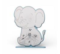 Doni Bomboniere Battesimo 1 pz Orologio A Forma di Simpatico Primo Compleanno Elefantino Idee Regalo Complete Originali Economiche
