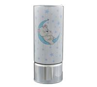 Doni Bomboniere Battesimo Lampada A Cilindro con Orsetto Notturna Tenera Lucina Maschietto Primo Compleanno Bimbo sulla Luna su Nuvola E Stelline Celesti Idee Regalo Complete Originali Economiche
