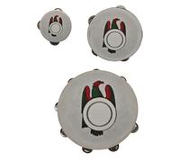 Doni Bomboniere Compleanno 1 pz Tamburello con Asso di Denari Diciottesimo Carte Siciliano Idee Regalo Complete Originali Economiche (B)