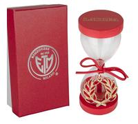 Doni Bomboniere Comunione 1 pz Clessidra Sabbia Bianca con Scritte Cresima Matrimonio Anniversario Compleanno Assortite E' Tempo di Felicità E' Emozioni Termpodi Amicizia La Ãˆ A Doppio Colore