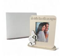 Doni Bomboniere Comunione 1 pz Cornice Portafoto con Nota Musicale Cresima Matrimonio Anniversario E Chiave di sol nella Parte Superiore Ãˆ Incisa La Frase Fai della Tua Vita Un Sogno Idee Regalo