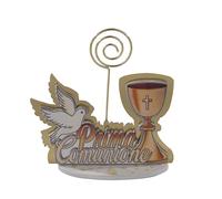Doni Bomboniere Comunione 12 pz Memoclip con Colomba Calice E Scritta Prima Comunion Idee Regalo Complete Originali Economiche