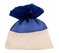 Doni Bomboniere Comunione 12PZ Semplice Sacchetto Portaconfetti con Tiranti Confettata Sacchetti Saccocci Cresima Compleanno per Eleganti Segnaposto Confezionamento Bicolore Idee Regalo Complete