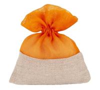 Doni Bomboniere Comunione 12PZ Semplice Sacchetto Portaconfetti con Tiranti Confettata Sacchetti Saccocci Cresima Compleanno per Eleganti Segnaposto Confezionamento Bicolore Idee Regalo Complete
