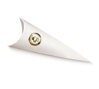 Doni Bomboniere Comunnione 10PZ Cono Portaconfetti con Simboli Sacri Prima Comunione Color Oro Calice E Ostia Idee Regalo Complete Originali Economiche
