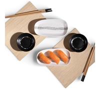 Doni Bomboniere Matrimonio 1 pz Set Sushi per 8 Pezzi Anniversario Due Persone Idee Regalo Complete Originali Economiche