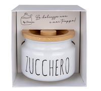 Doni Bomboniere Matrimonio 1 pz Zuccheriera con Coperchio in Legno Anniversario E Scritta sul Davanti Zucchero sulla Scatola Viene Riportata La Frase La Dolcezza Non Ãˆ Mai Troppa! Idee Regalo