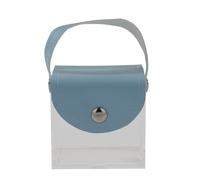 Doni Bomboniere Matrimonio 12 pz Scatolina Plexiglass Borsetta con Manico Comunione Cresima Compleanno Battesimo Anniversario Idee Regalo Complete Originali Economiche