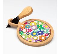 Doni Bomboniere Matrimonio Tagliere Standard con Coltello Solidali Idea Regalo Anniversario Partecipazioni Utili 50° 25° Idee Originali Economiche Eleganti Nozze Complete Particolari Motivo