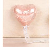 Doni Bomboniere Nascita 12PZ Calamita A Forma di Palloncino Magnete Cuori Originali Segnaposto Pensierini Battesimo Primo Compleanno Prima Comunione Chi Sogna Impara Volare Idee Regalo Complete