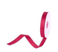 Doni Bomboniere Nastro Doppio Raso 15mm X 50 Metri per Confezionare Bomboneire Matrimonio Cresima Comunione Laurea Regali Compleanno Natale Decorazioni (15 mm - Bordeaux)